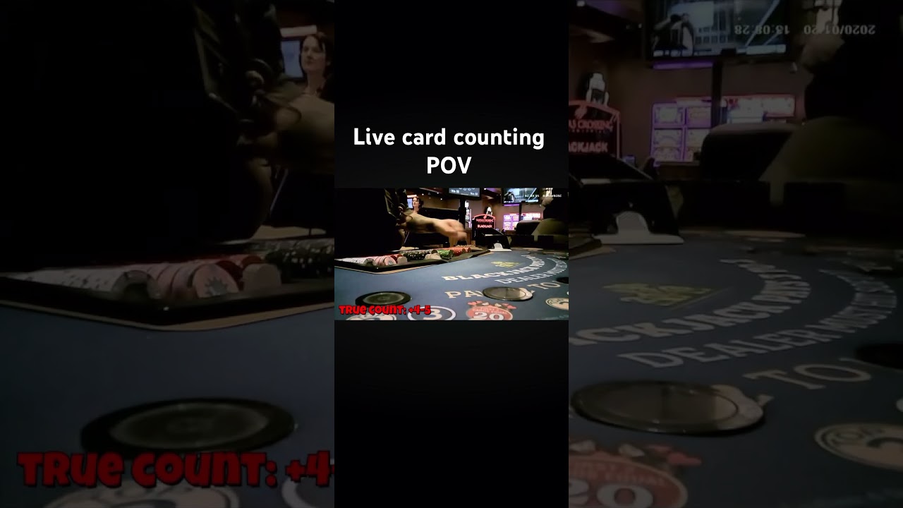 Card counting live