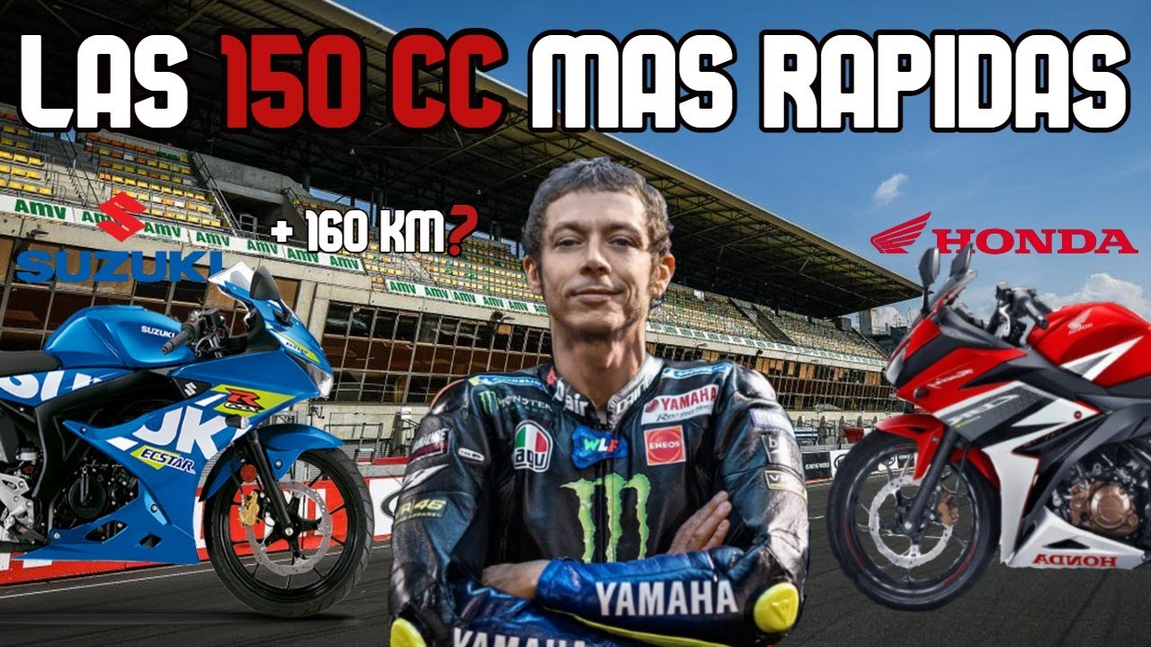 Las 5 motos 150cc mas rapidas y potentes 2022