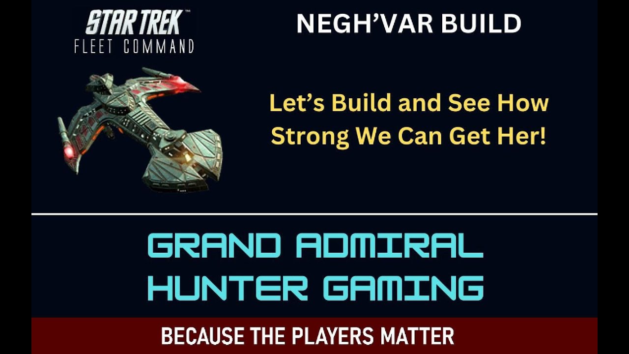 STFC - Neg'hvar Build - Let's See How Far We Can Take Her! | Thoughts on Future Ships