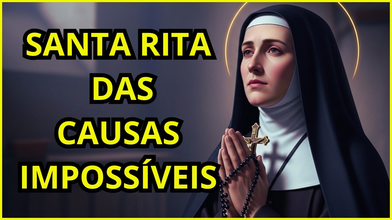 A ORAÇÃO MAIS FORTE A SANTA RITA DE CÁSSIA: Causas Desesperadas!