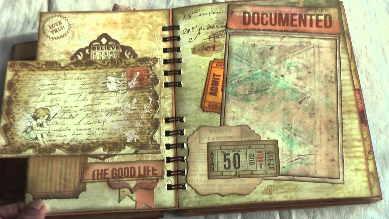 Timeless Memories Cardstock mini album