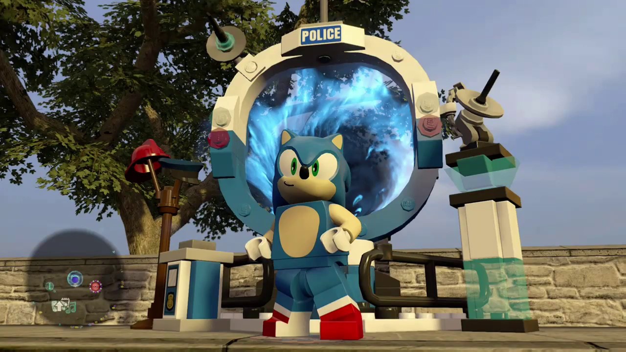 LEGO Dimensions | Sonic Dashes Through LEGO City