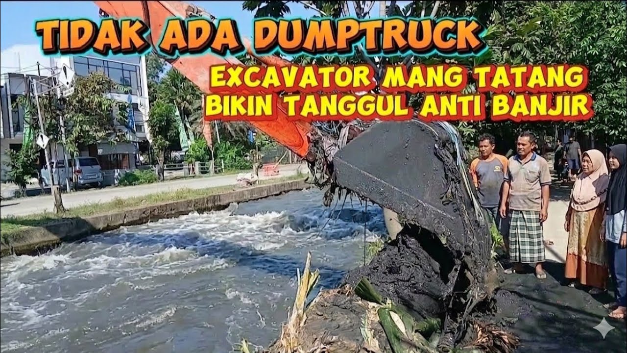 Уровень воды в реке Дуренджая нормализовался! Береговая дамба поднялась, будем надеяться, что нав...