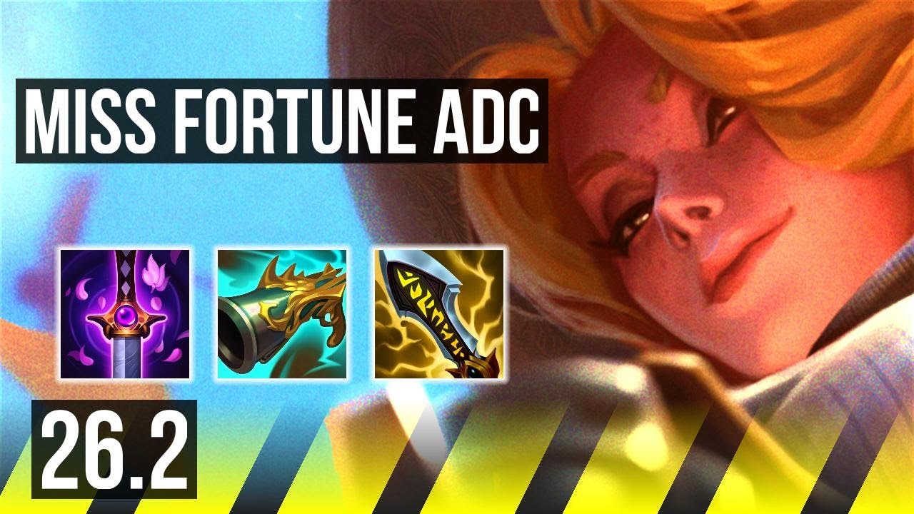 MISS FORTUNE & Brand vs VARUS & Lulu (ADC) | 10k gold comeback | EUW Master | 26.2