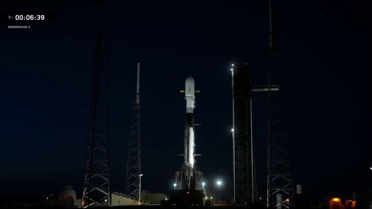 SpaceX запустит ракету Falcon 9 с Космического побережья Флориды