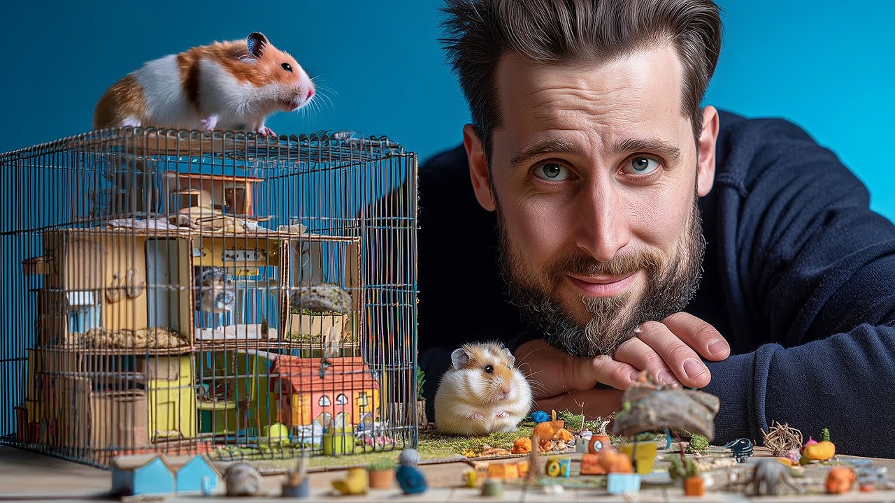 Ki tud szökni a LEHETETLEN börtönből egy hörcsög? 🐹