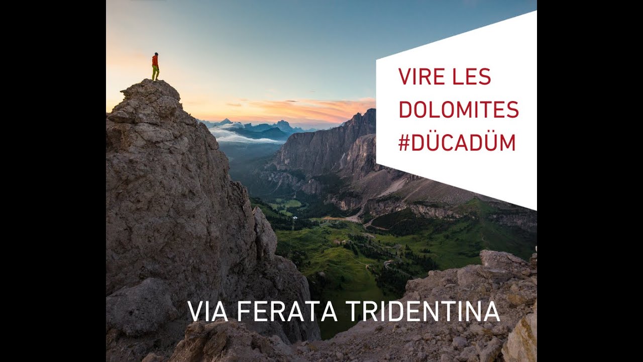 Vire les Dolomites - La ferrata Tridentina con la guida Enrico Baccanti