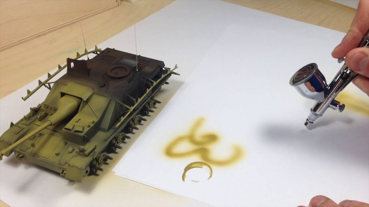 Plastikové modely a diorama | Stug IV - Barvení