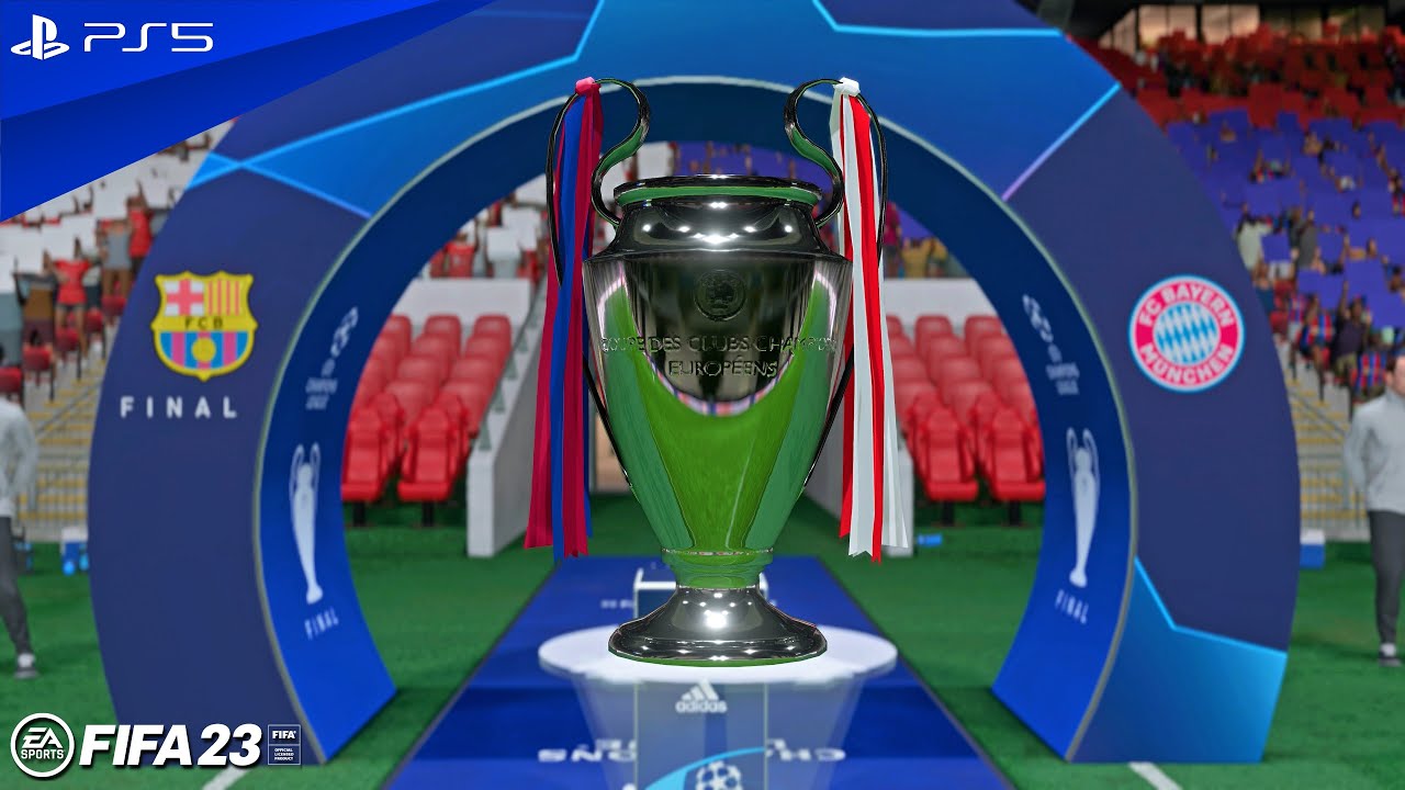 FIFA 23 - Barcelona vs. Bayern Munich - UEFA Champions League 2024 Final at Wembley | PS5™ [4K60]