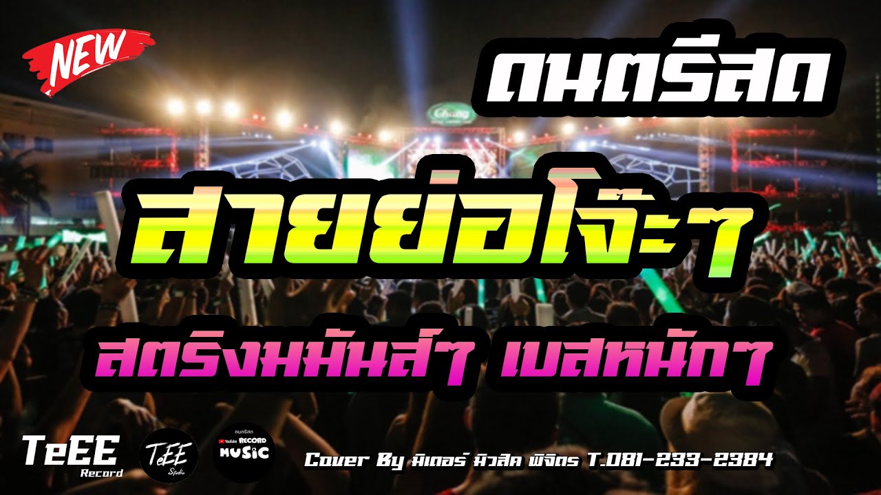 แสดงสด สายย่อโจ๊ะๆ เพลงเร็วสตริงมันส์ๆ 2025 รวมเพลงฮิต เพลงเร็ว ซาวด์แน่นๆ ฟังเพลิน Cover