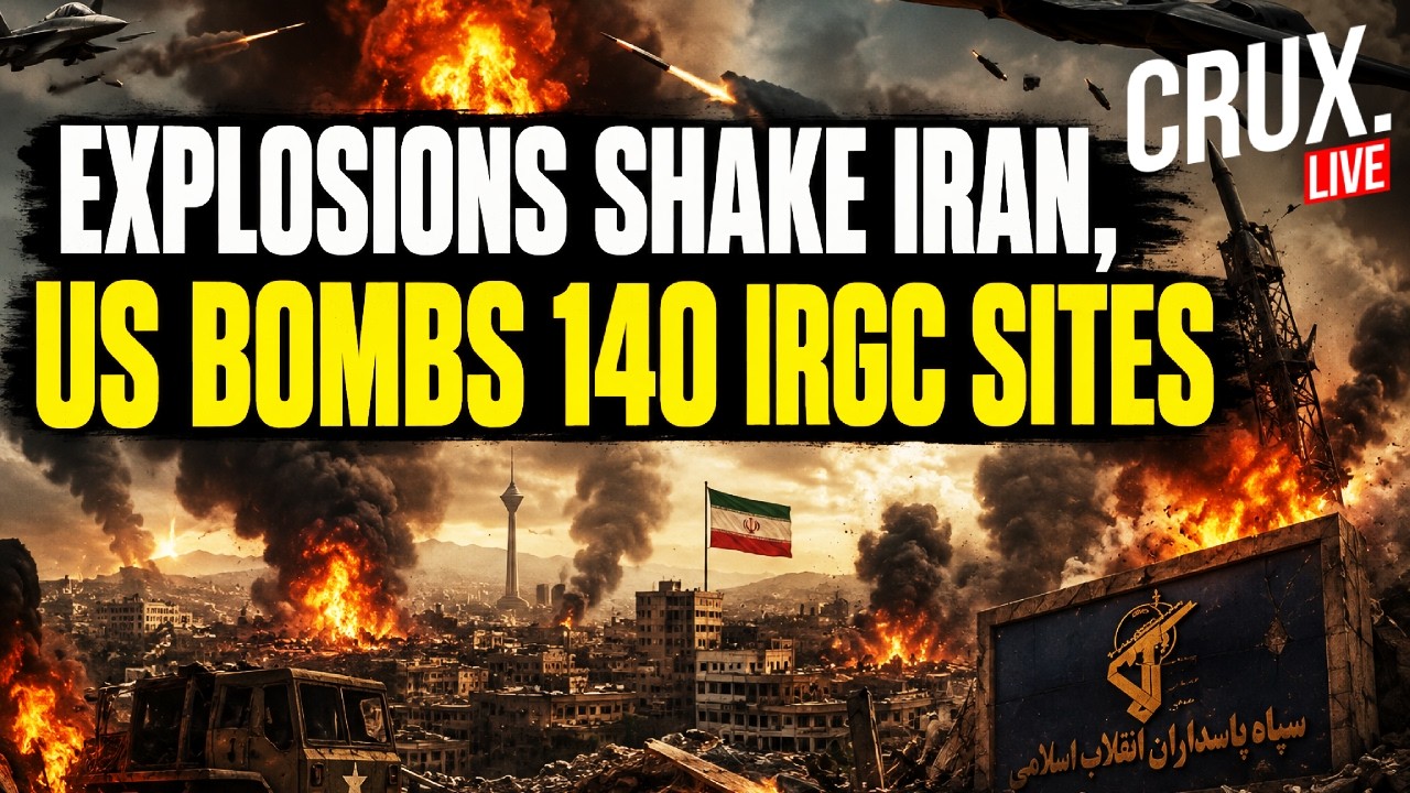 LIVE | Massive Explosions in Bandar Abbas, Qeshm Island as US Bombs '140 Military Targets' in Iran