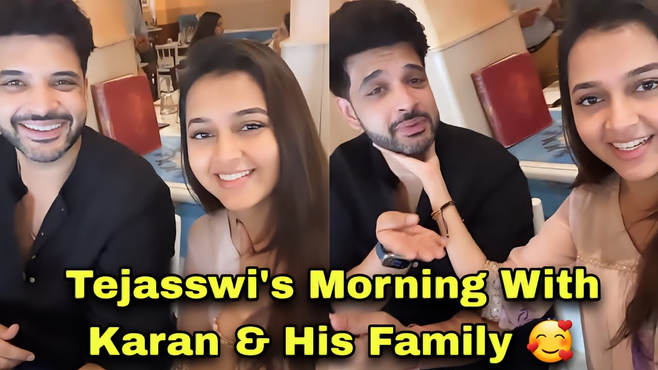 Tejasswi Prakash and Karan Kundrra: The Perfect Sunday Morning | TejRan | TellywoodBuzz