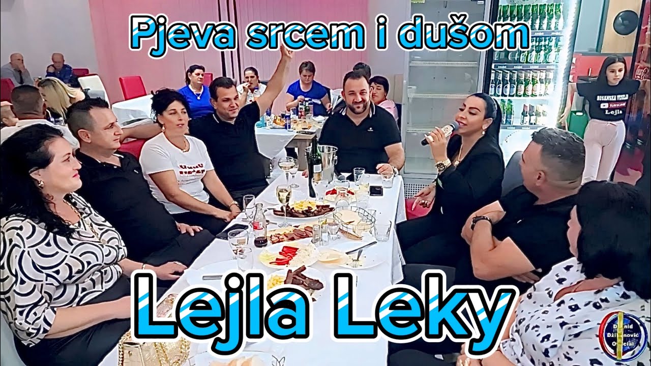 Lejla Leky pjeva srcem i dušom za društvo restorana 