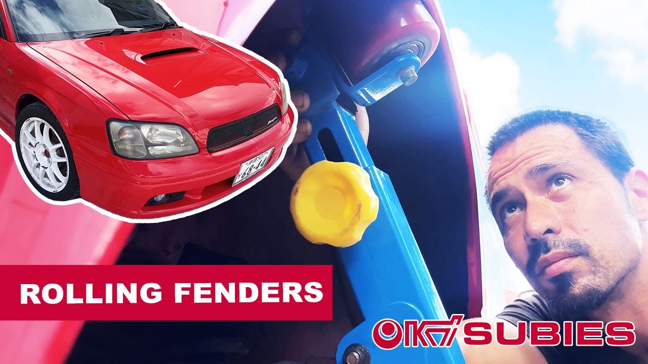 How to roll your fenders on your Subie