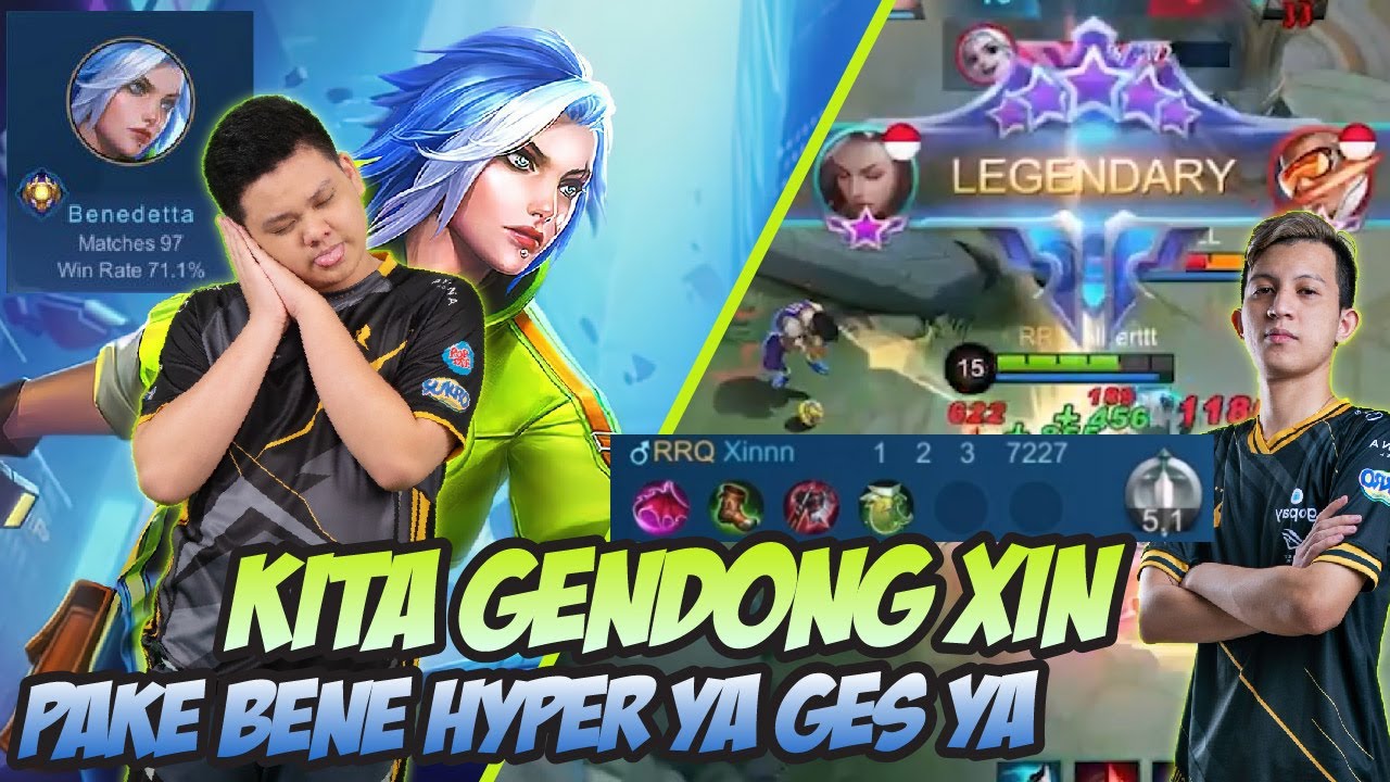HYPER BENEDETTA ALBERT BUAT XIN TERGILA GILA !!!
