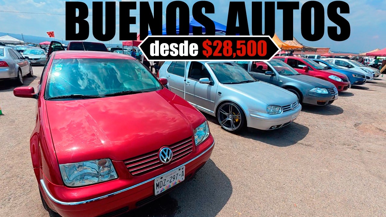Buenos AUTOS desde $28,500 pesos - GRAN Tianguis de Autos Tulancingo Hidalgo !!