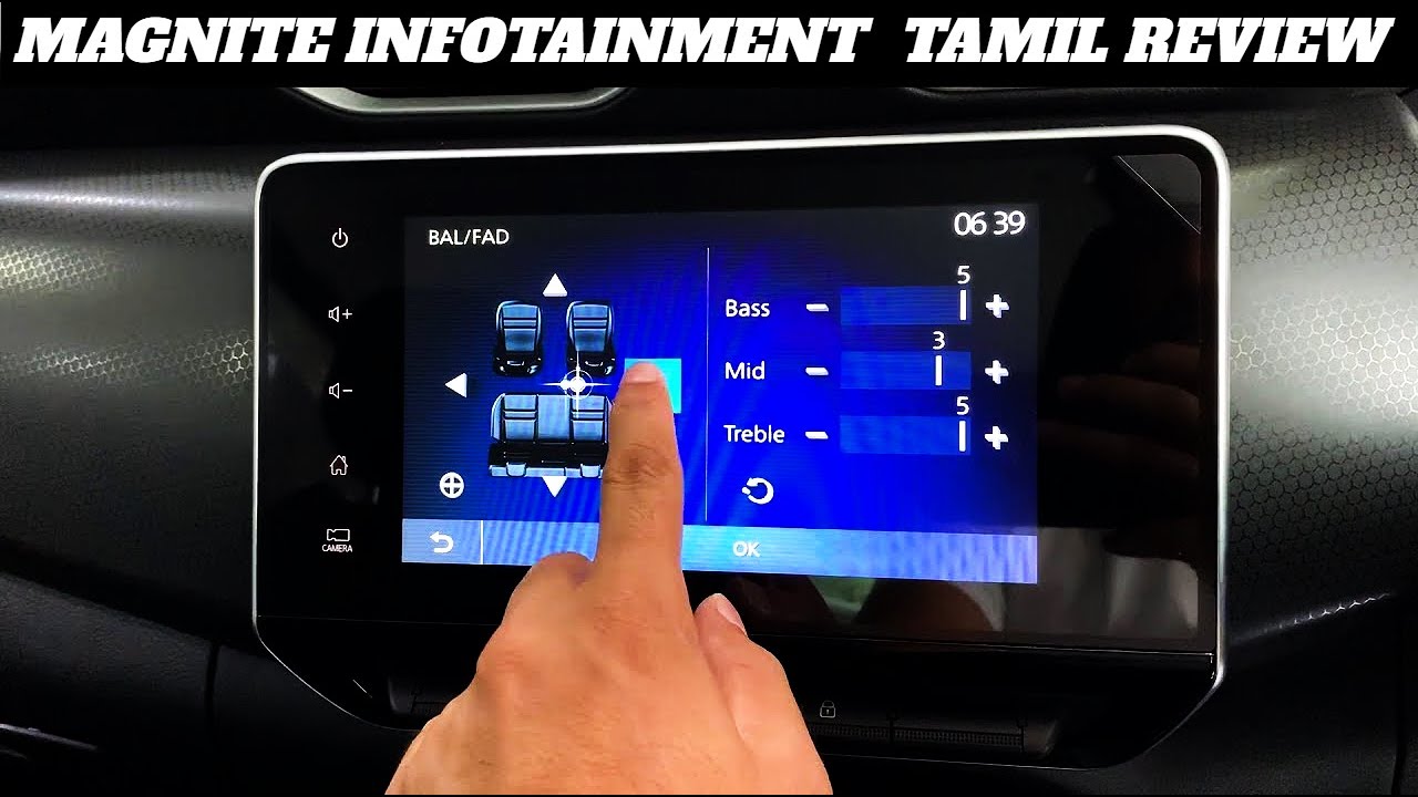 Nissan Magnite 2021 Infotainment System Tamil Review