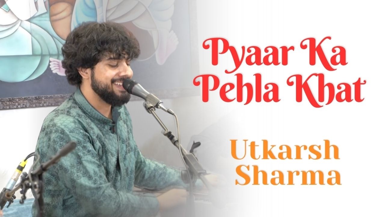Pyaar Ka Pehla Khat | Jagjit Singh | Utkarsh Sharma | Bazm e Khas