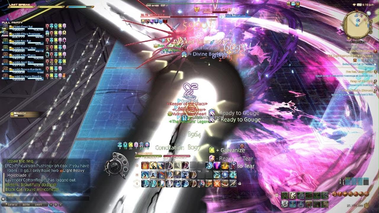 FFXIV - Arcadion M1 Savage Clear GNB POV