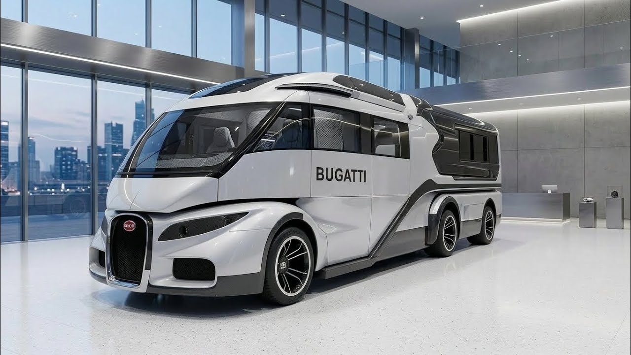 $5M Bugatti Luxury Motorhome 2026 – Inside the World’s Most Expensive RV!Bugatti Motorhome 2026