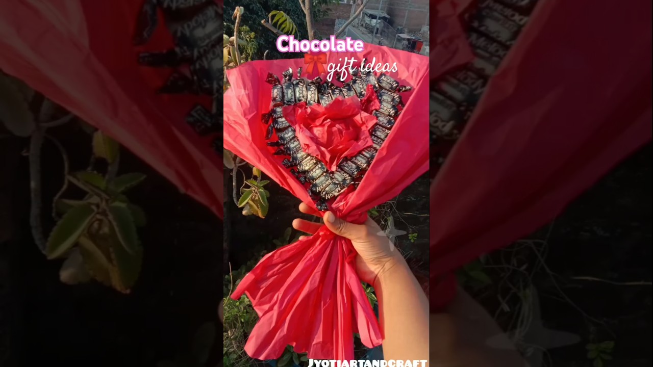 Chocolate Gifts ideas for valentine's day ♥️/Handmade chocolate bouquet💐 