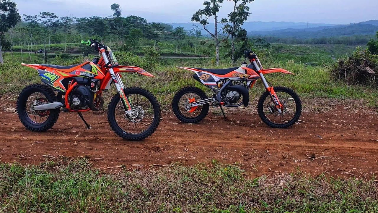 KOMPARASI ROLING KTM 85 MESIN SATRIA DAN KTM 250 MESIN NINJA