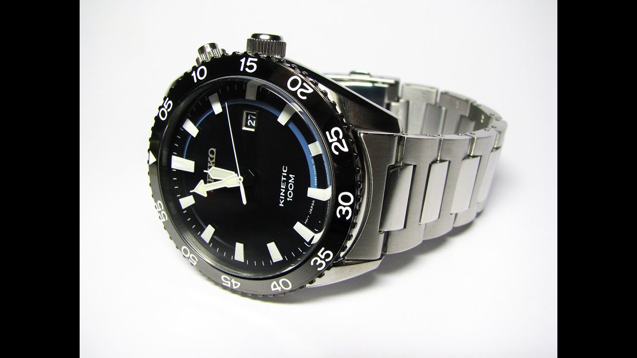 Seiko Kinetic SKA623 Dress Sport Watch