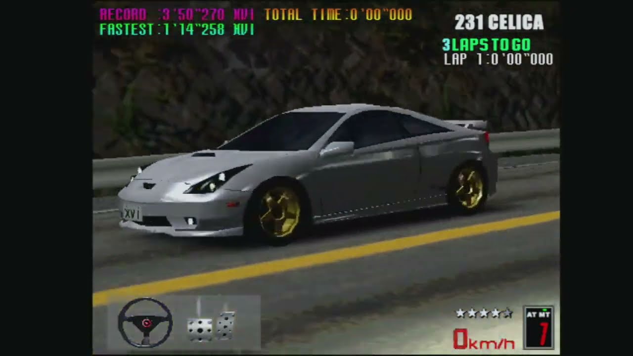 基板TAITO バトルギア２ 旧上級順☆４レース 231セリカ