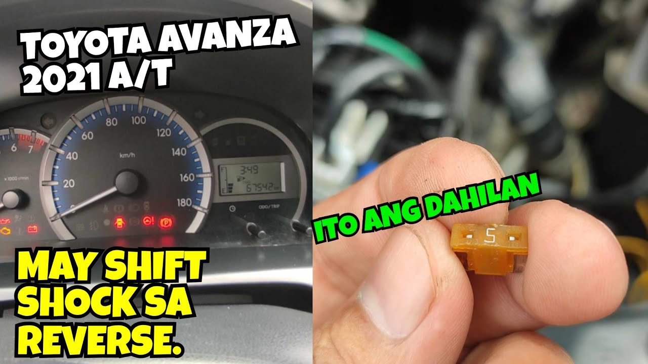 MAY SHIFT SHOCK SA REVERSE AT NAWALA (R) INDICATOR SA TOYOTA AVANZA.