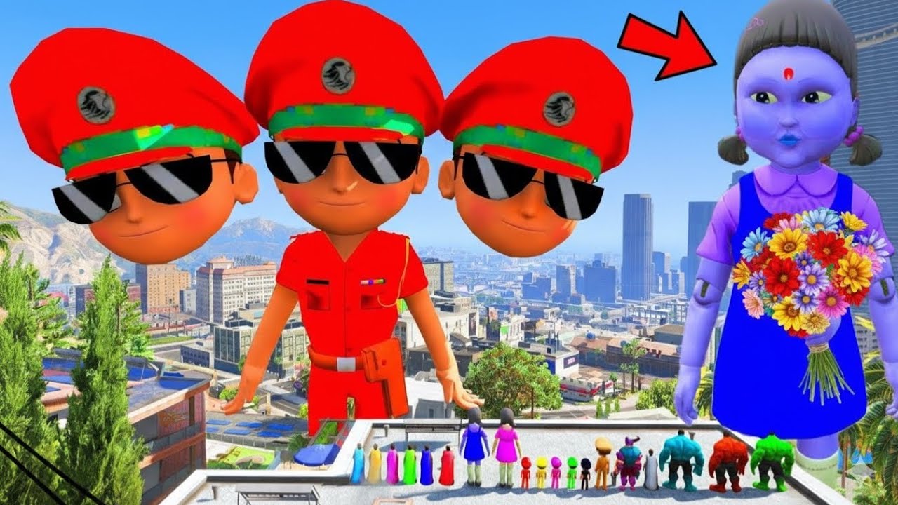 LITTLE SINGHAM WITH SHIVA KICKO SHINCHAN FOUND BIGGEST EVER KICKO IN GTA 5 #139