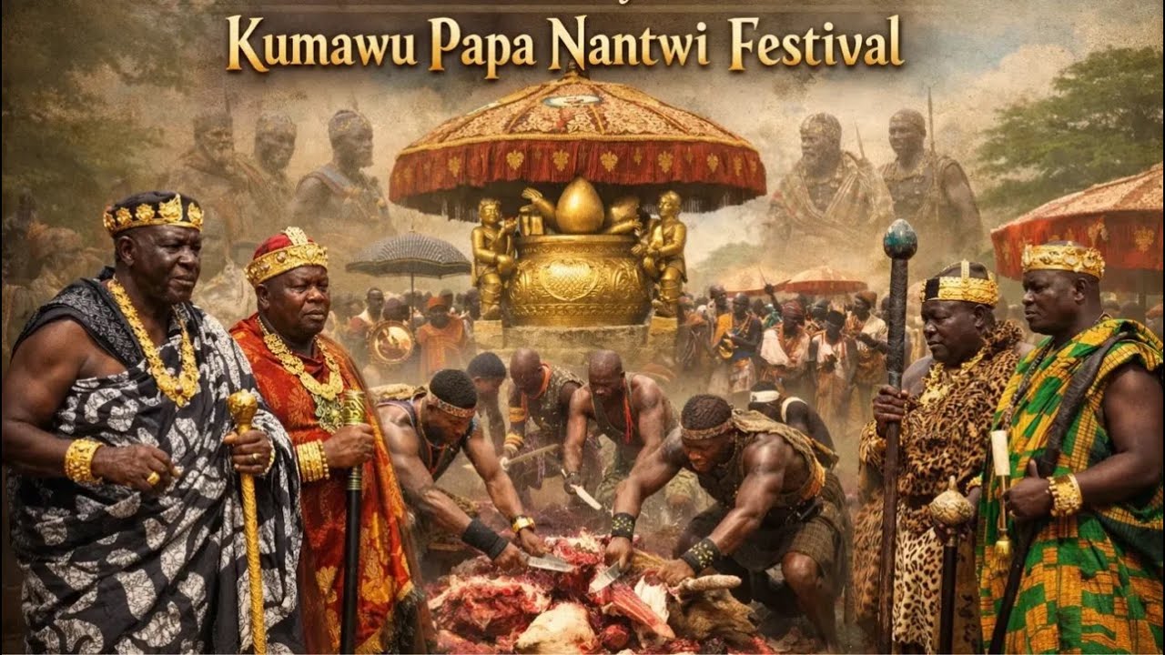 LIVE 🫶 kumawu Papa Nantwi festival  2026