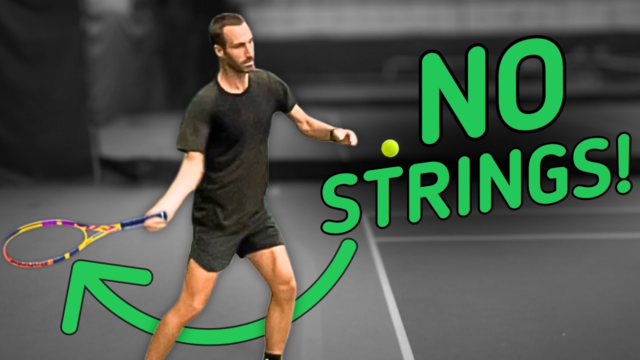 Weird Drill for MASSIVE Forehand Power! - Tennis Technique Lesson