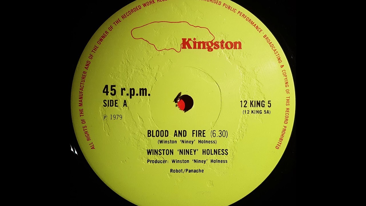WINSTON 'NINEY' HOLNESS - Blood And Fire [1979]