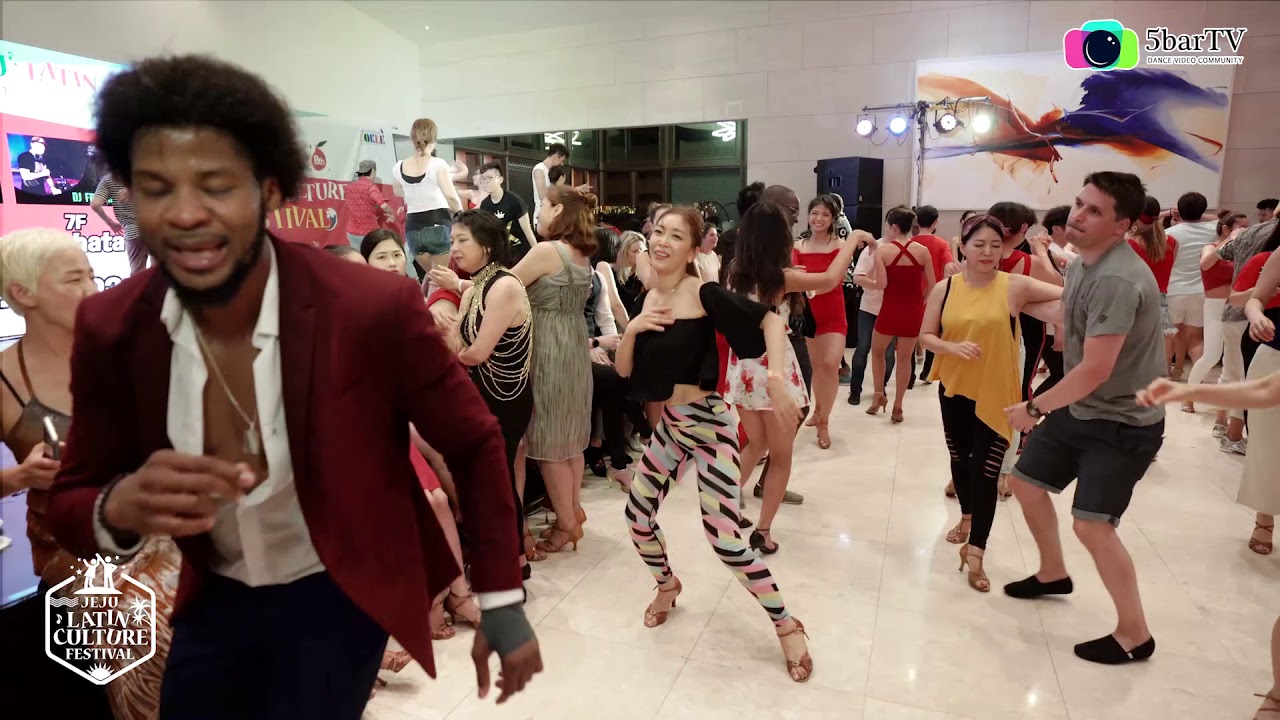 Terry SalsAlianza & Mago (마고) Salsa social dancing @ 2019 KOREA JEJU LATIN CULTURE  FESTIVAL [JLCF]