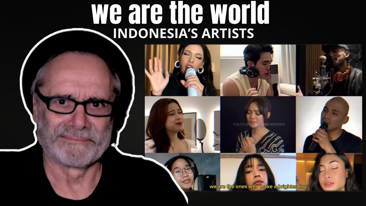 REACTION | Indonesia's Various Artists |  We Are The World (Cover)