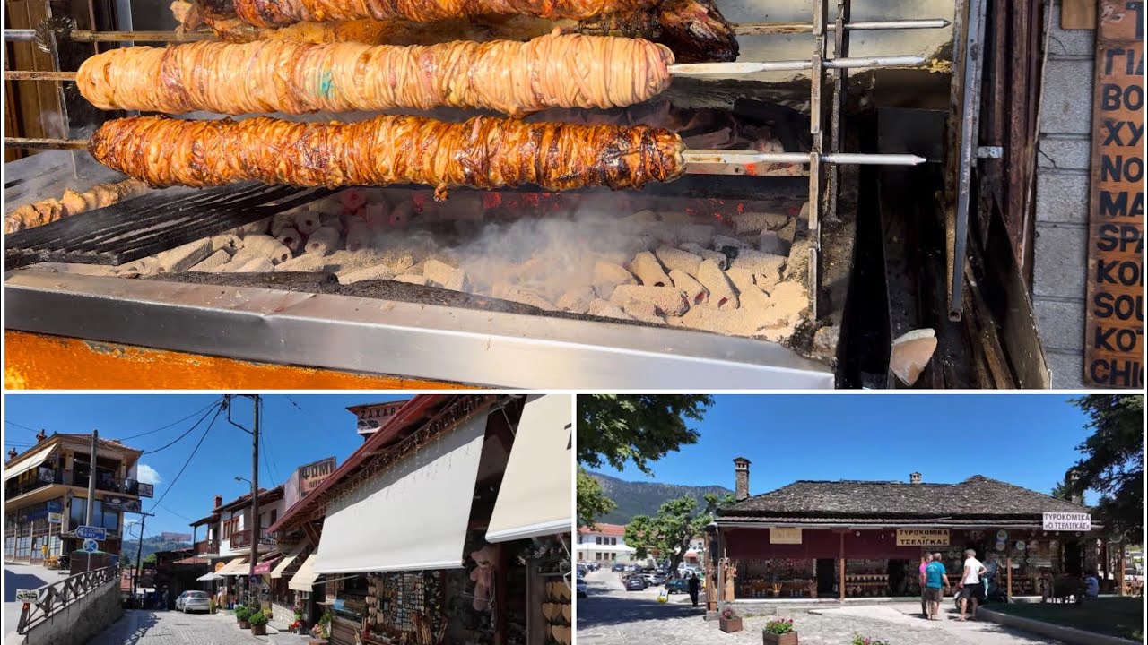 Metsovo Ioannina,Greece Walking tour in 4K