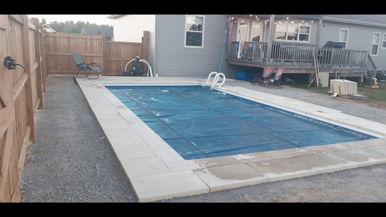 Pool construction ICF step by step