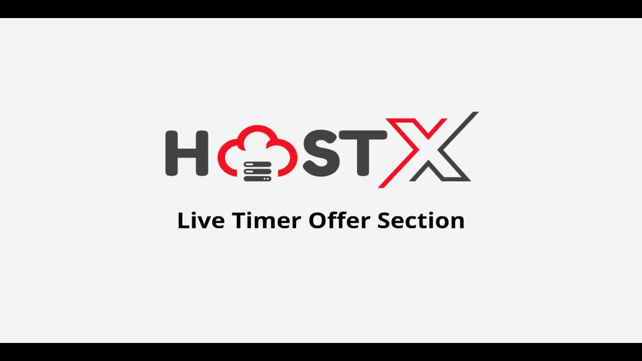 How to Change Live timer offer in HostX?