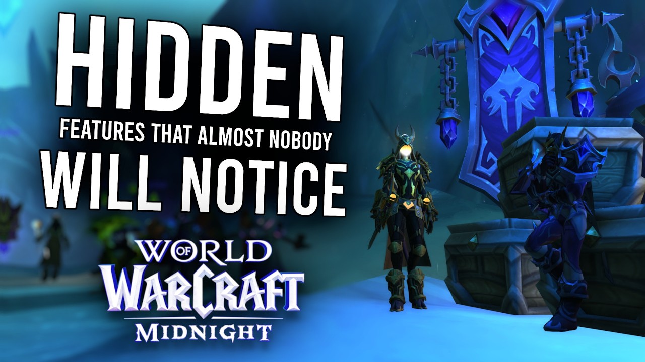 5 скрытых функций версии 12.0.7, о которых Blizzard вам не рассказала.