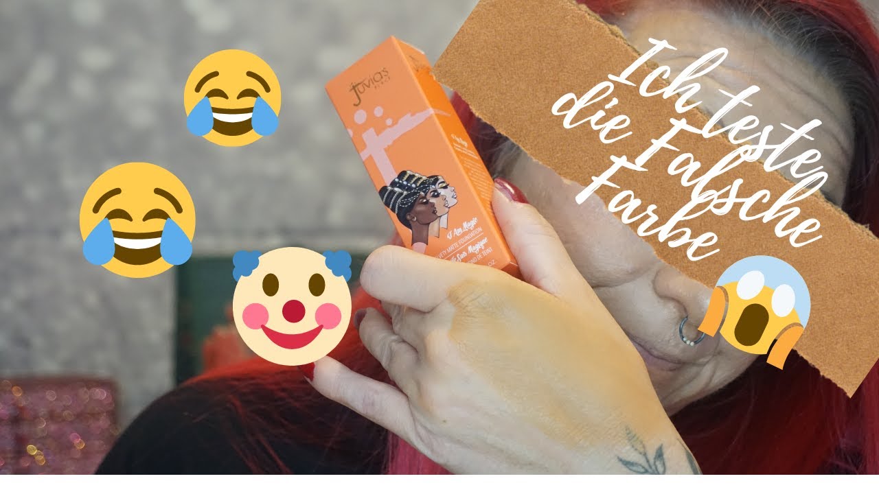 Ich Teste die Juvias Foundation die ich falsch bestellt habe 🤡🤡🤡