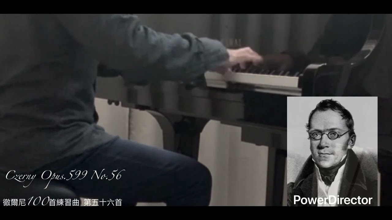 Czerny Opus.599 No.56 徹爾尼100首練習曲 第五十六首 （藍色的小精靈）ツェルニー100番