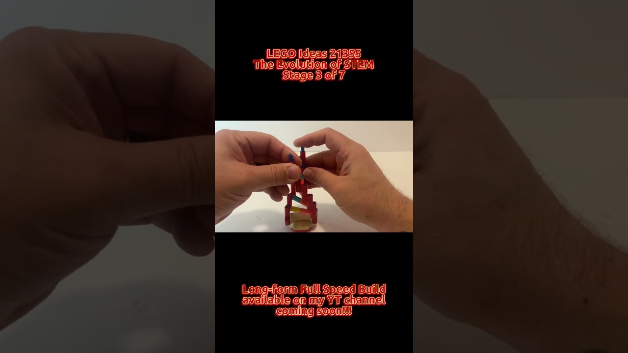 LEGO Ideas 21355 - The Evolution of STEM (Stage 3 of 7)