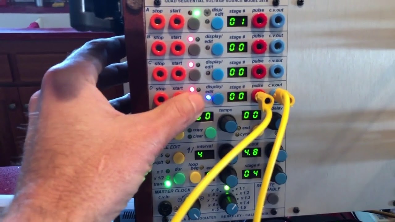 Melodies on a Buchla 200e - Part 01 Djangosfire