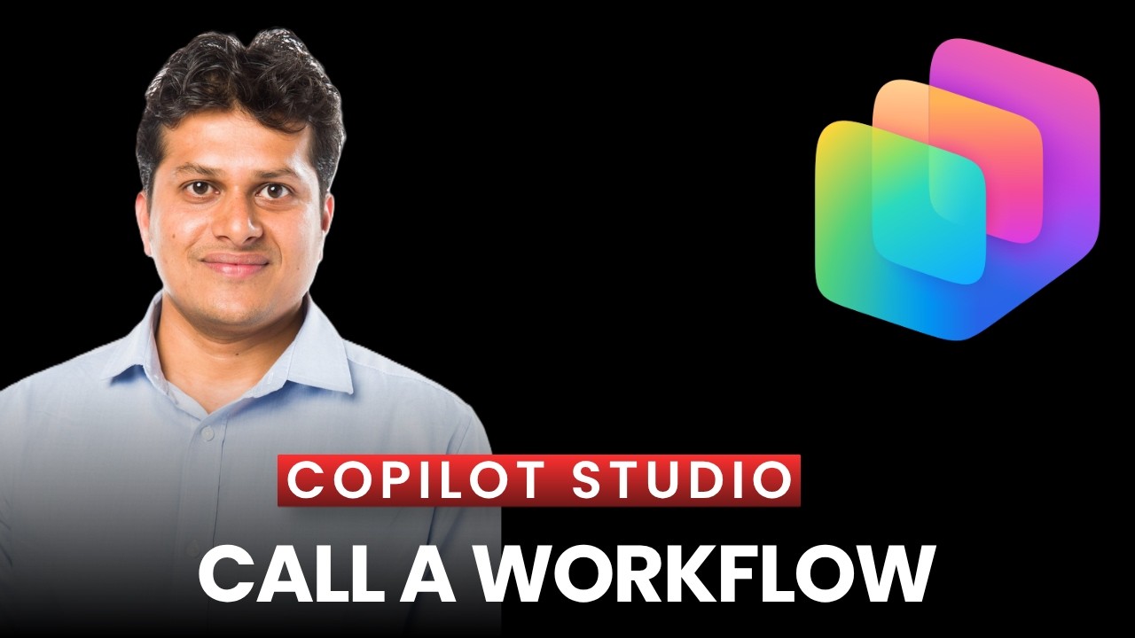 Как вызвать рабочий процесс из агента Copilot Studio?