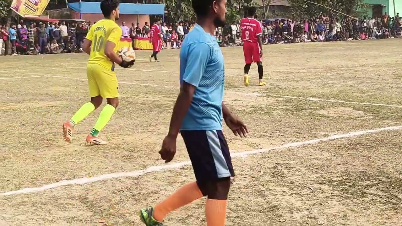 Garhbeta vs ghosh jewellery hajipur football tournament 