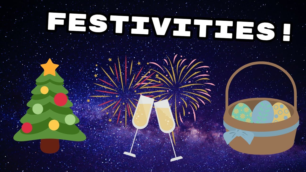 Festividades en ingl&eacute;s!! Festivities!!