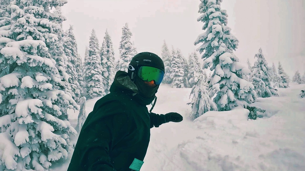 Huge Powder Day at White Pass Ski Area! | '24-'25 Season | Washington State #nature #snowboarding