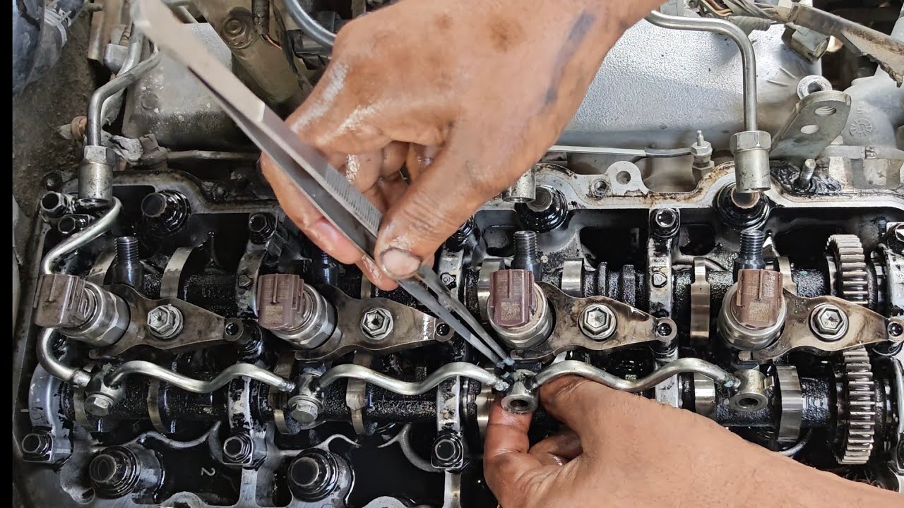 How to Toyota Hilux 2kd engine injector problem solution - 2kd engine injector repair