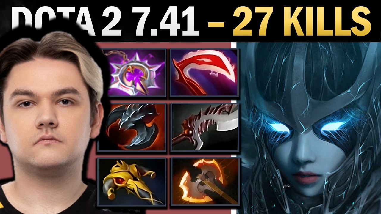 Phantom Assassin Dota 2 7.41 with 27 Kills and 941 GPM - Dota 2 Gameplay