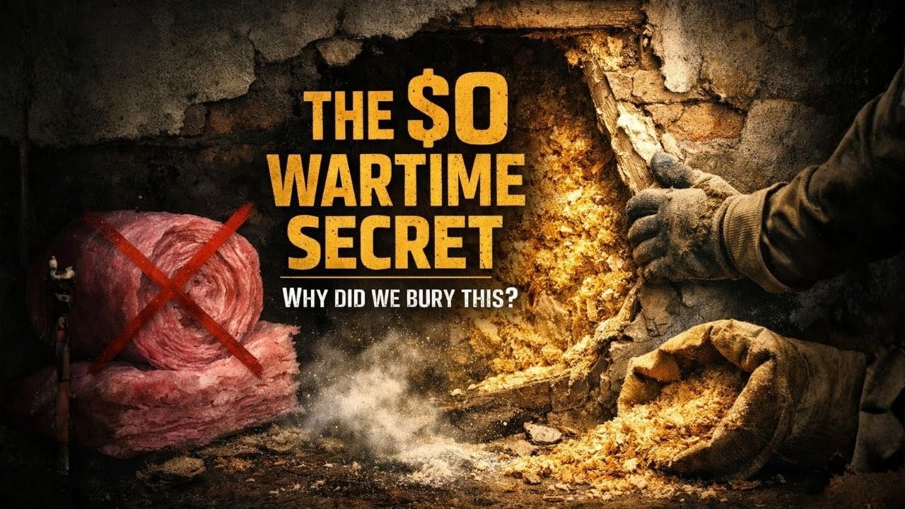 The Forgotten WWII Insulation That Cost $0 (And Outlasted Everything)